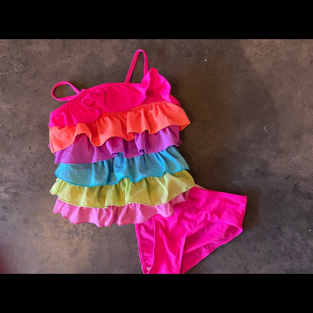 Little Girls Two Piece Swimsuit
